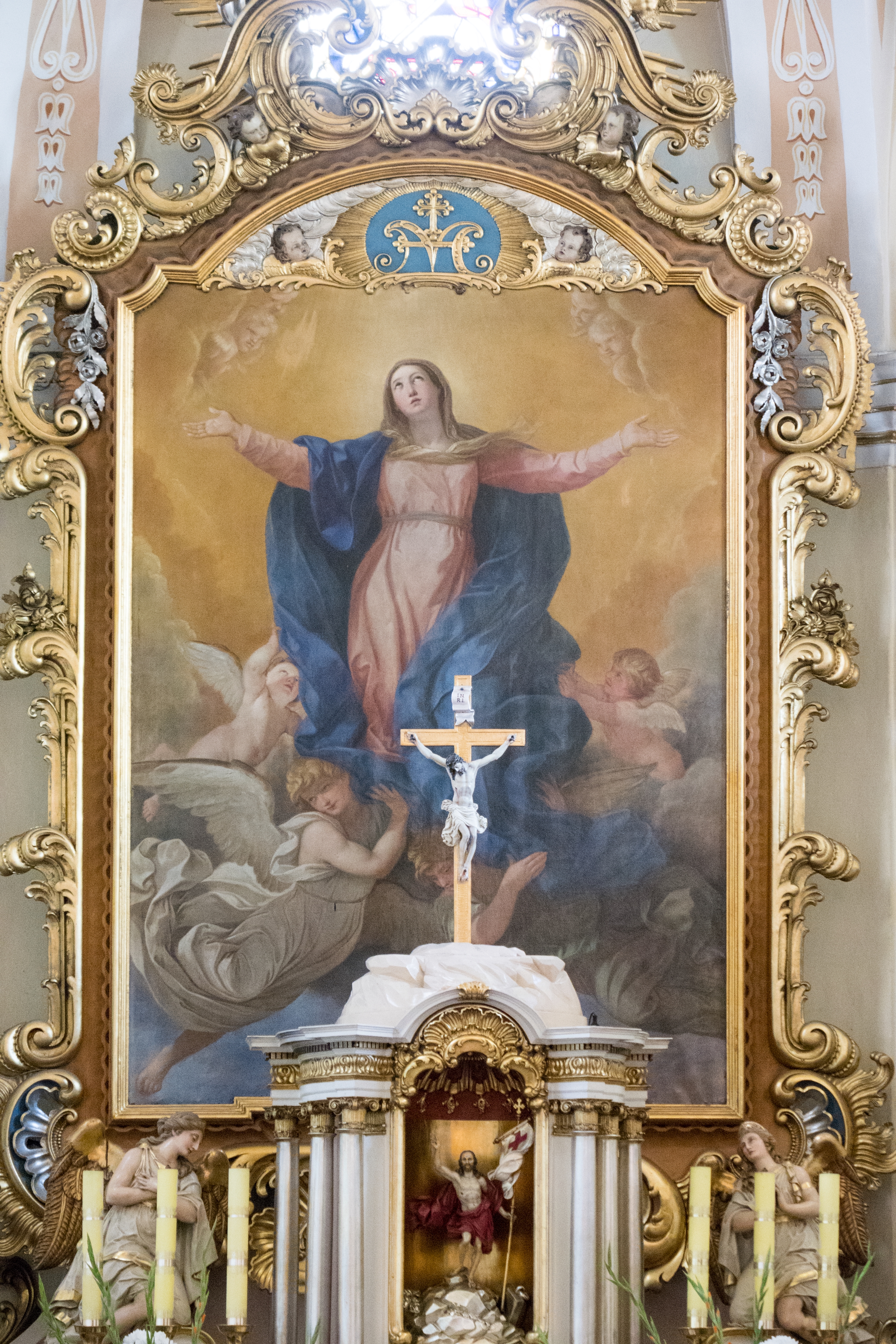 L’église Wniebowzięcia Najświętszej Maryi Panny à Łabędy [Notre Dame de l’Assomption de Sainte Marie]