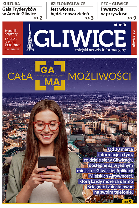 Miejski Serwis Informacyjny - Gliwice, nr 12/2023 z 23 marca 2023 r.