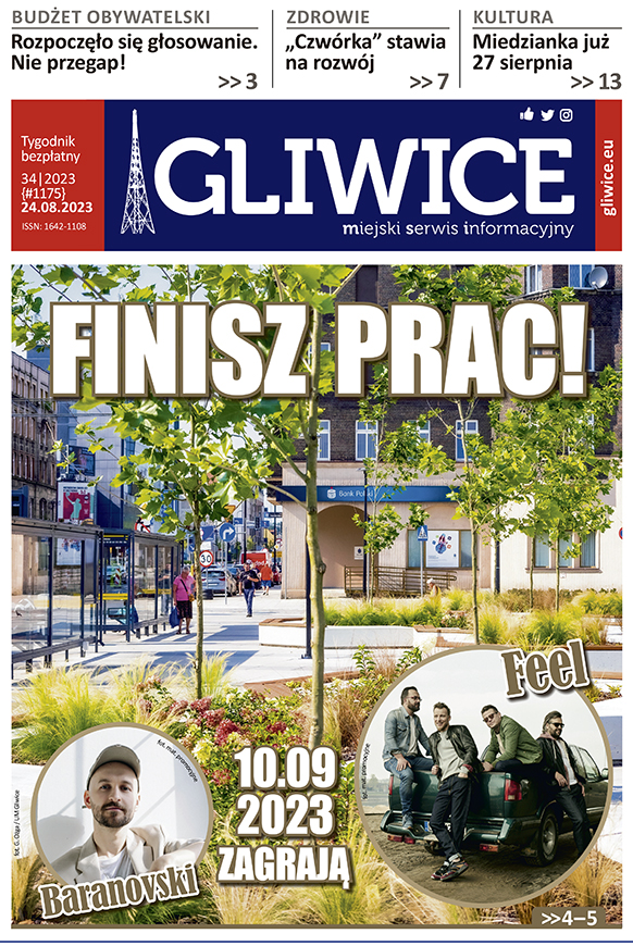 Miejski Serwis Informacyjny - Gliwice, nr 34/2023 z 24 sierpnia 2023 r.