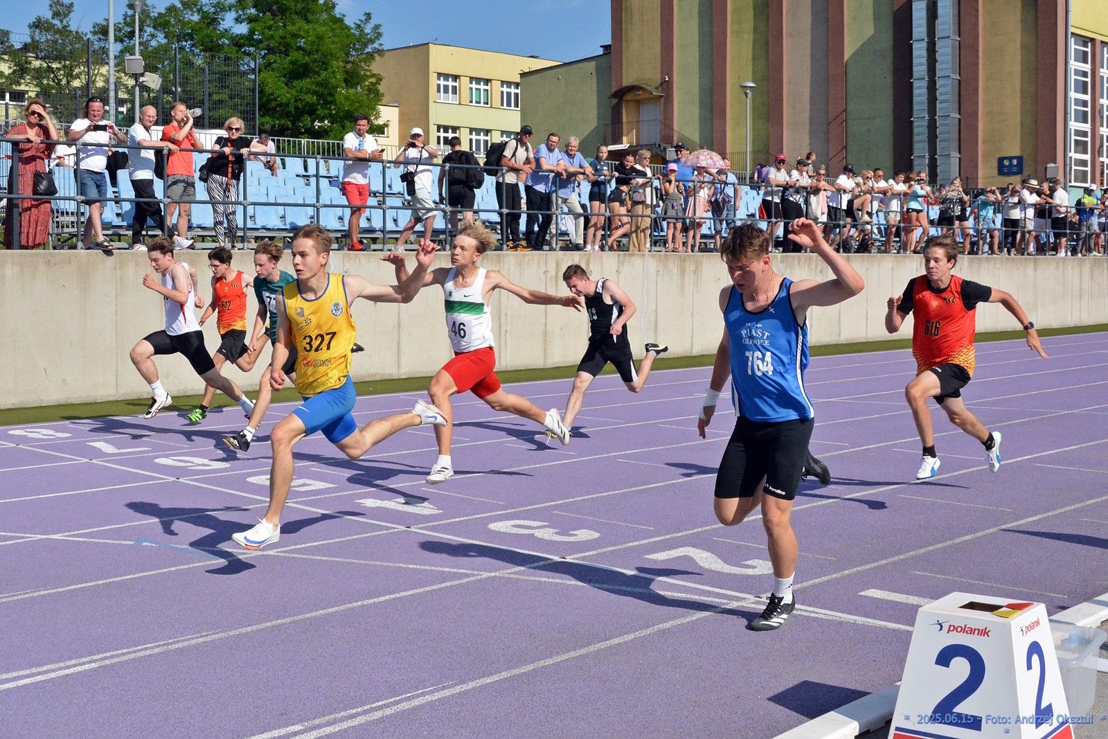 Fot. A.Oksztul/UM Gliwice ludzie na bieżni