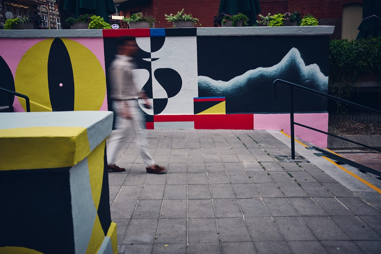 Fot. M. Buksa/UM w Gliwicach Mural przy alei Przyjaźni