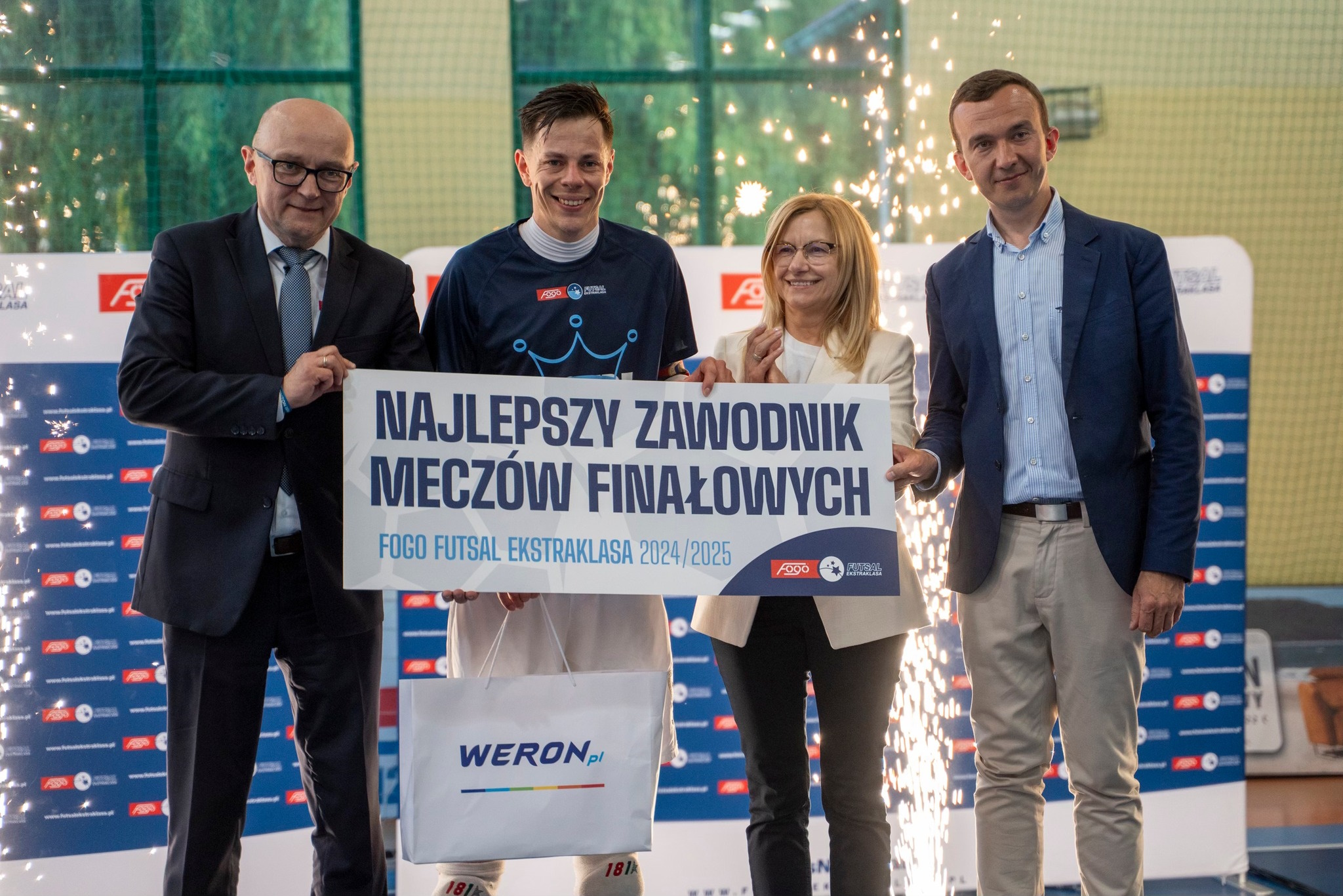 Fot. Construct Lubawa/Facebook Kapitan naszych z nagrodą