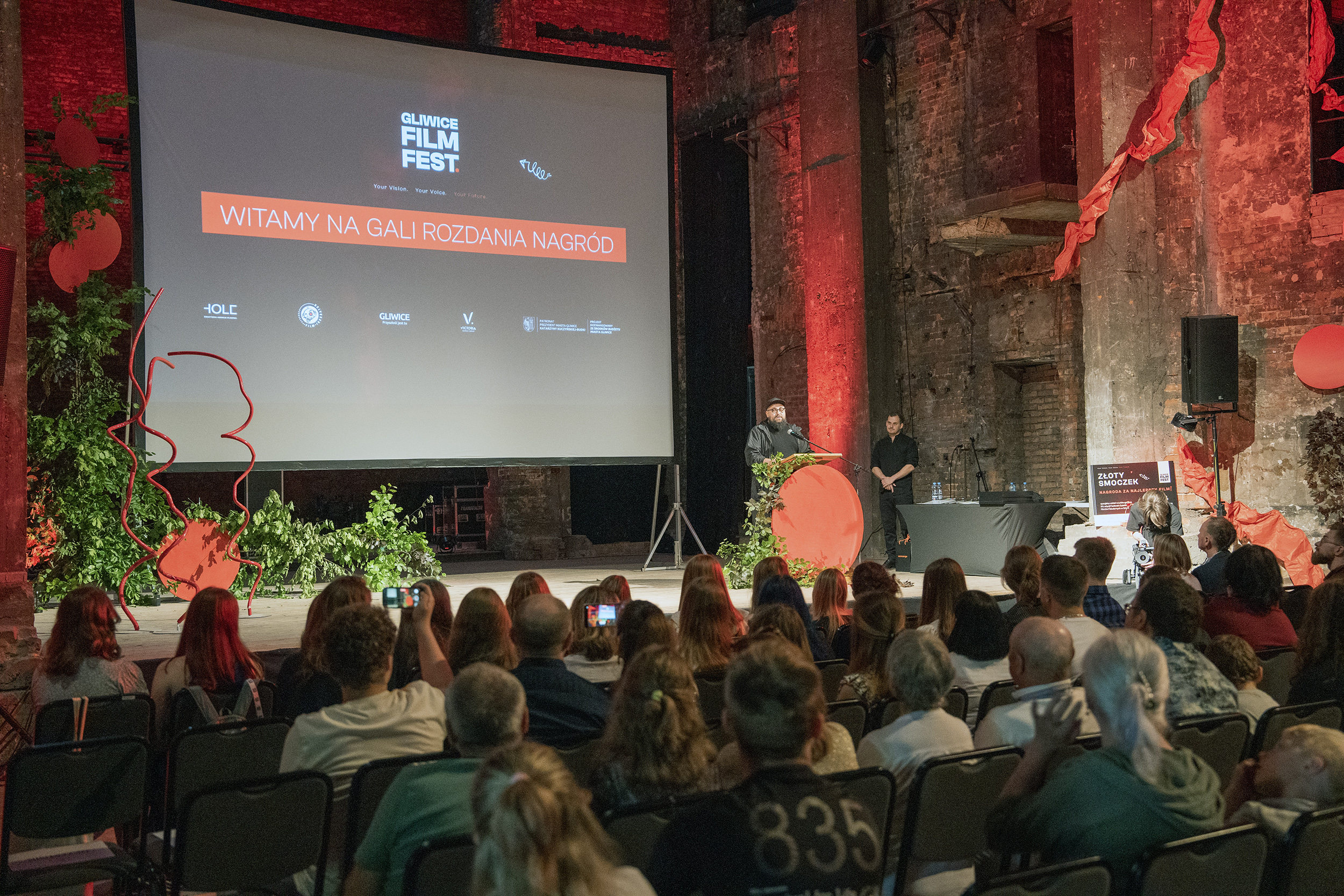 fot. G. Ożga/ UM w Gliwicach Seans filmu pokazującego pracę uczestników konkursu Gliwice Film Fest 2025