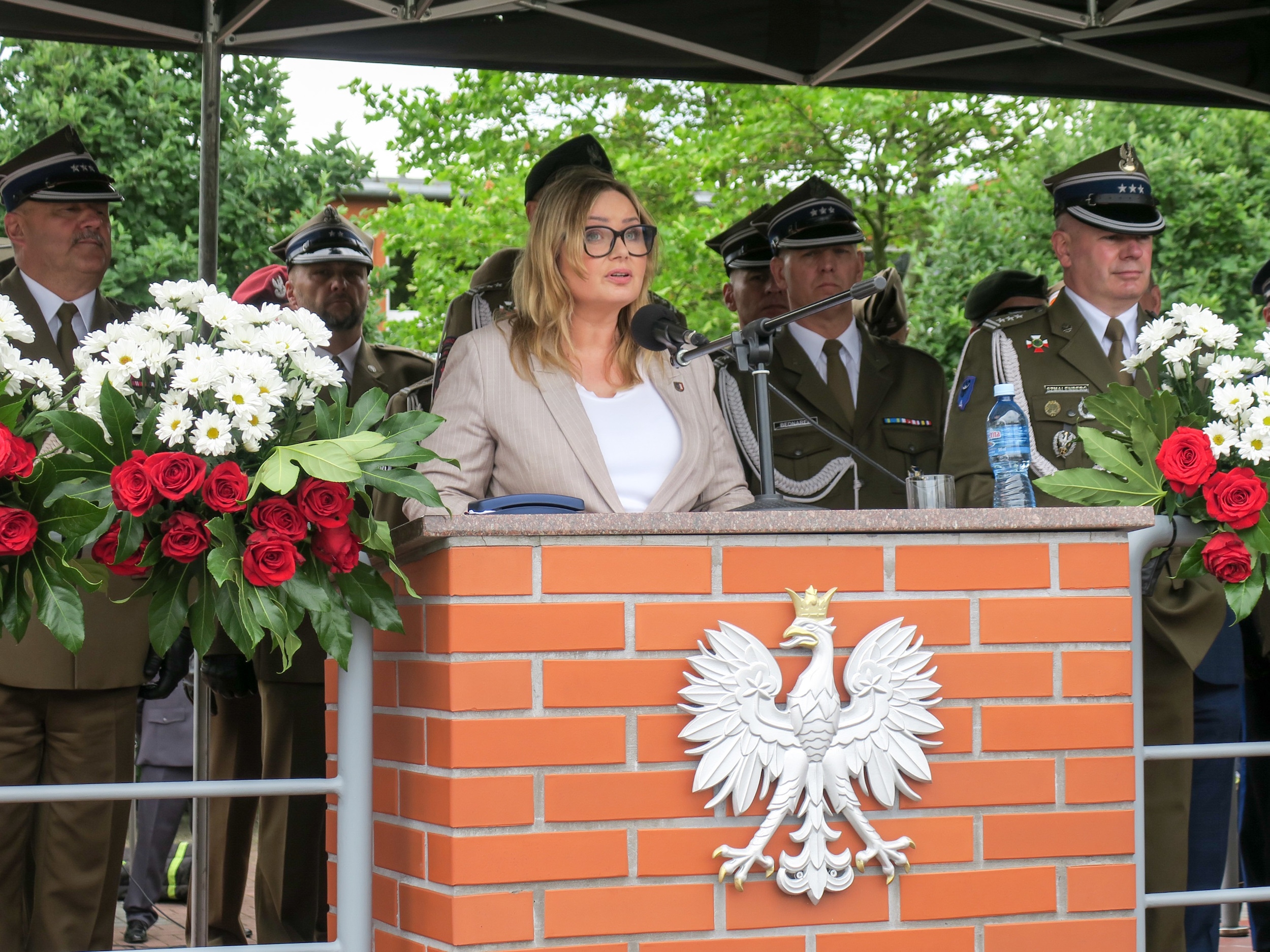 Fot. A. Witwicki/UM w Gliwicach Prezydent Gliwic przemawiająca do zebranych