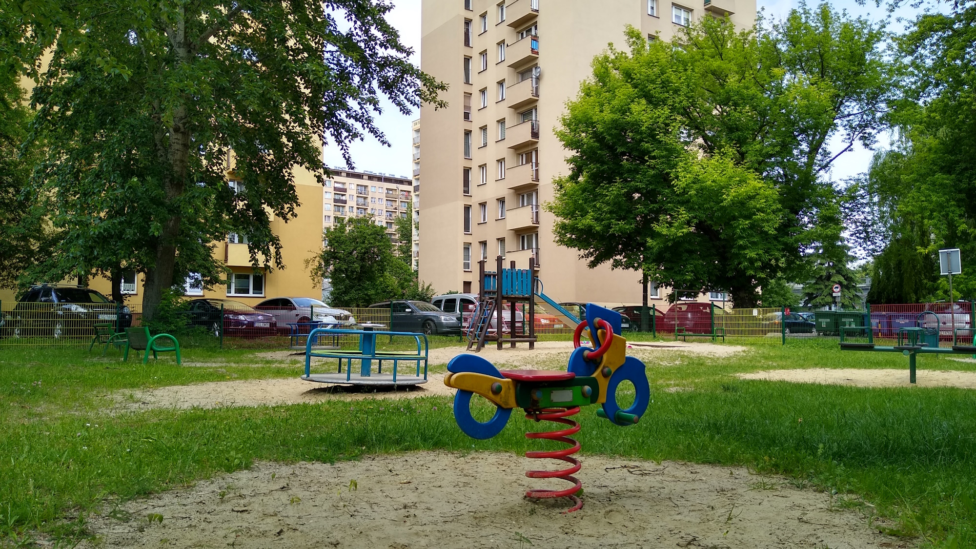 Fot. M.Foltyn/UM Gliwice urządzenia na palcu zabaw