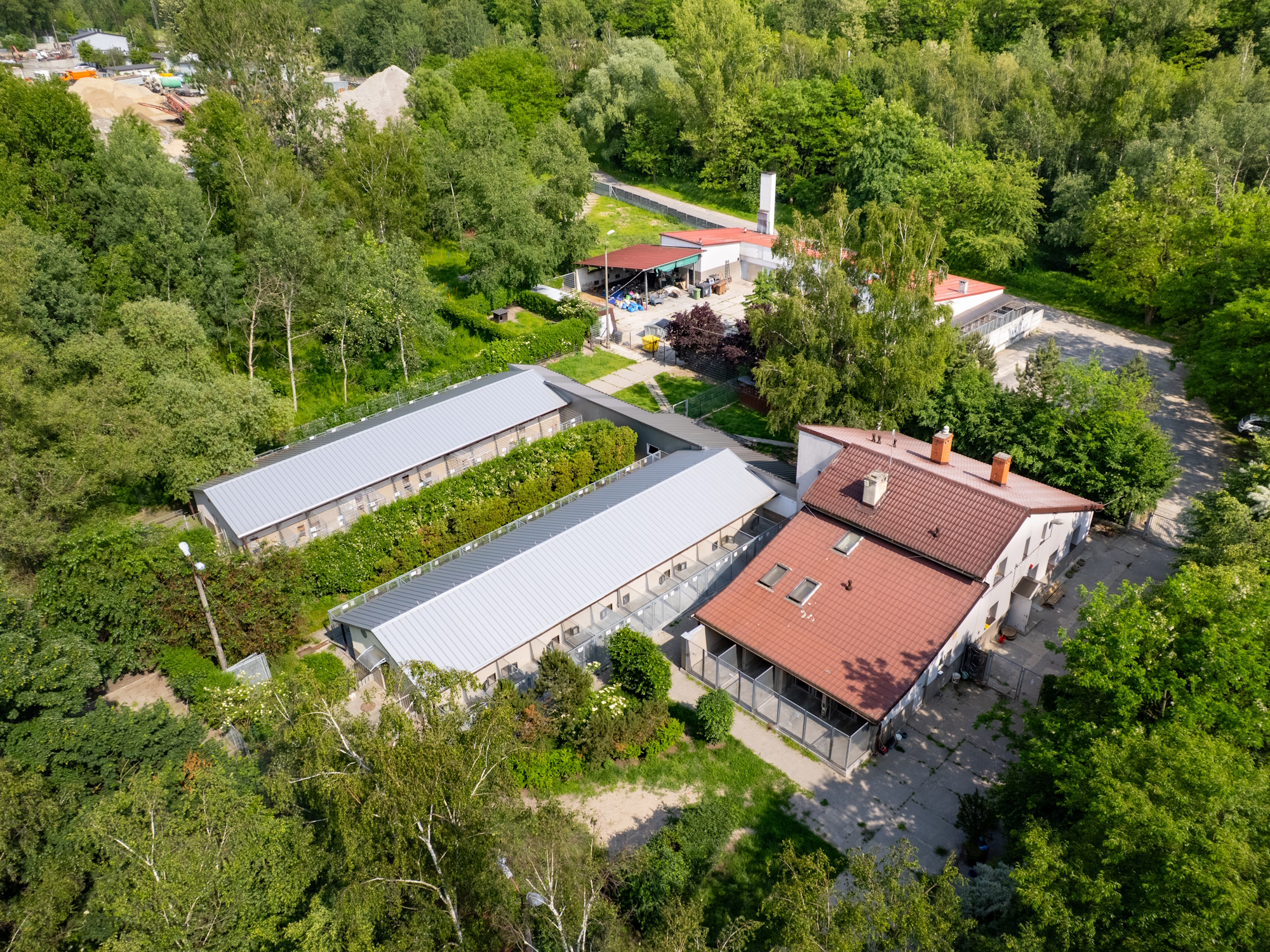 Fot. F.Zobawa/UM Gliwice schronisko dla zwierząt z lotu ptaka