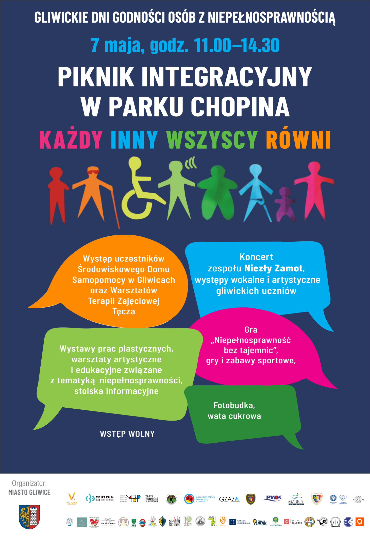 Plakat informujący o wydarzeniu. Informacje w tekście.