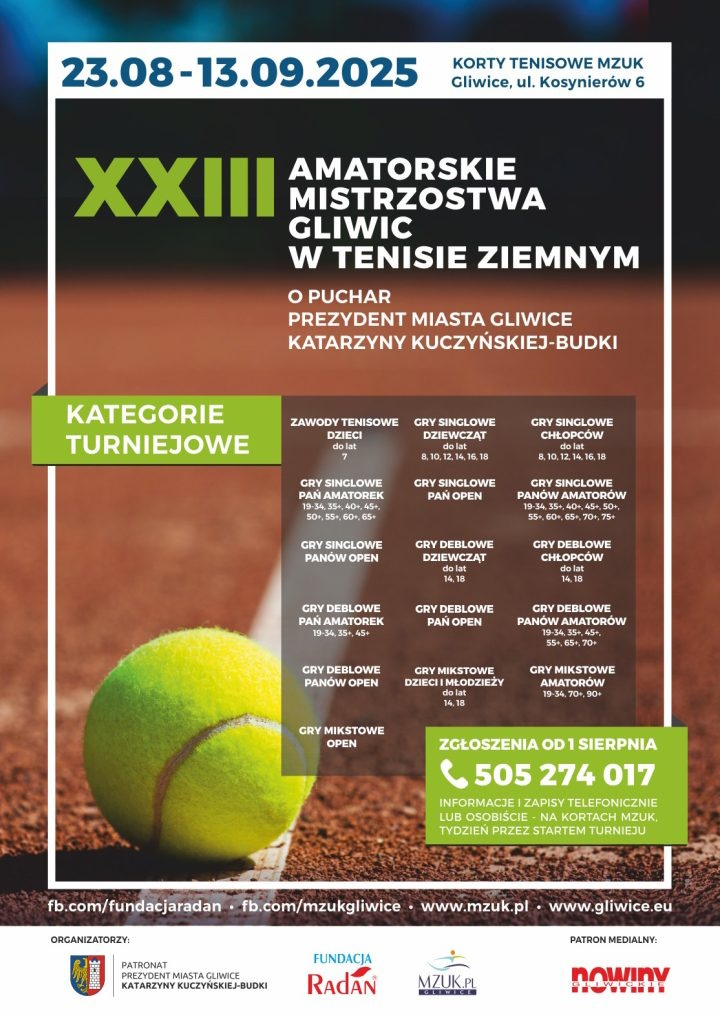 Mat. graf. organizatora Plakat promujący wydarzenie