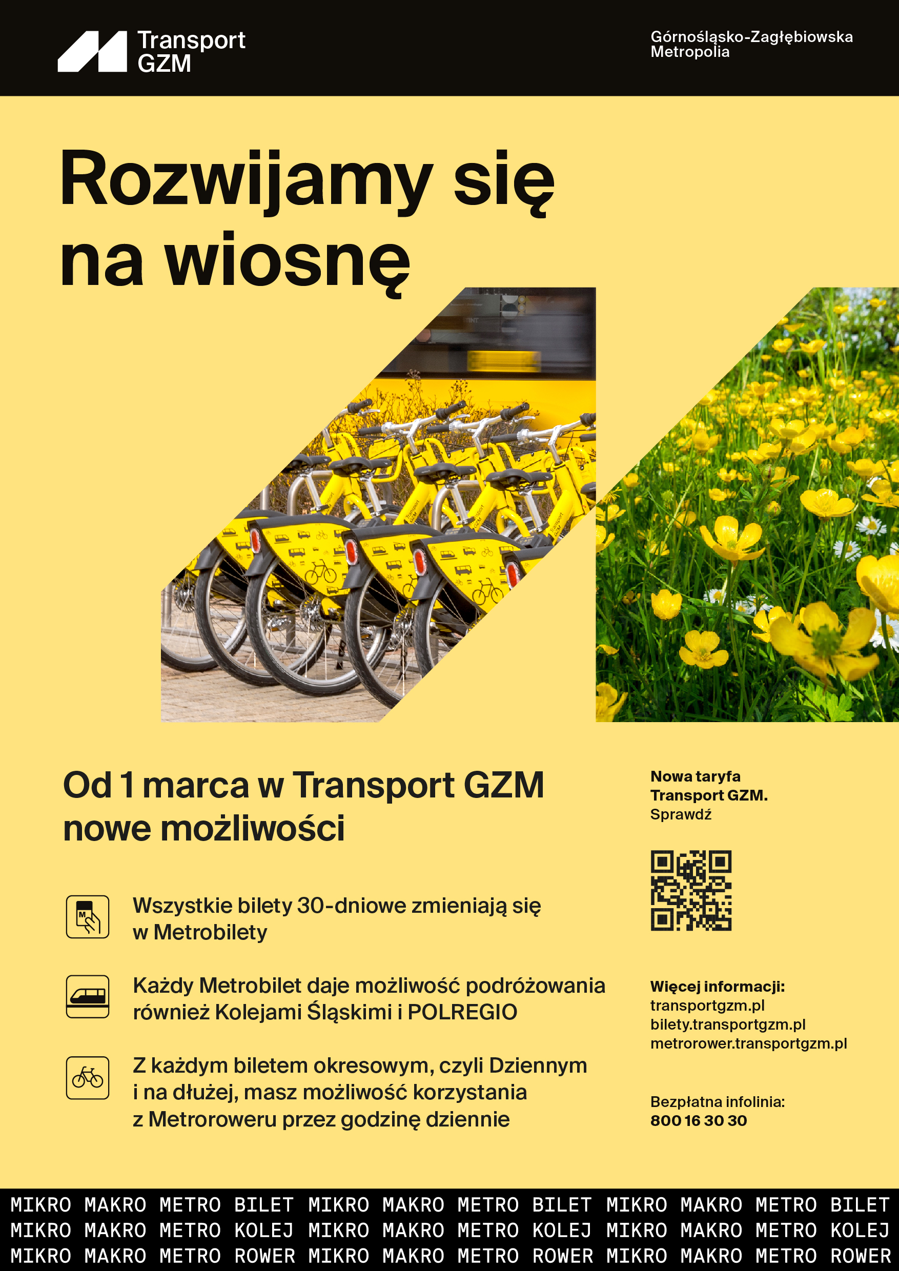 baner nowych możliwości w Transport GZM