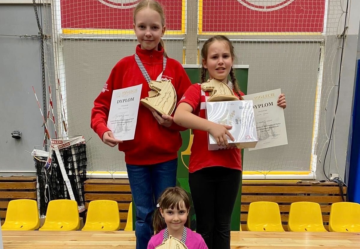 Dziewczęta na podium