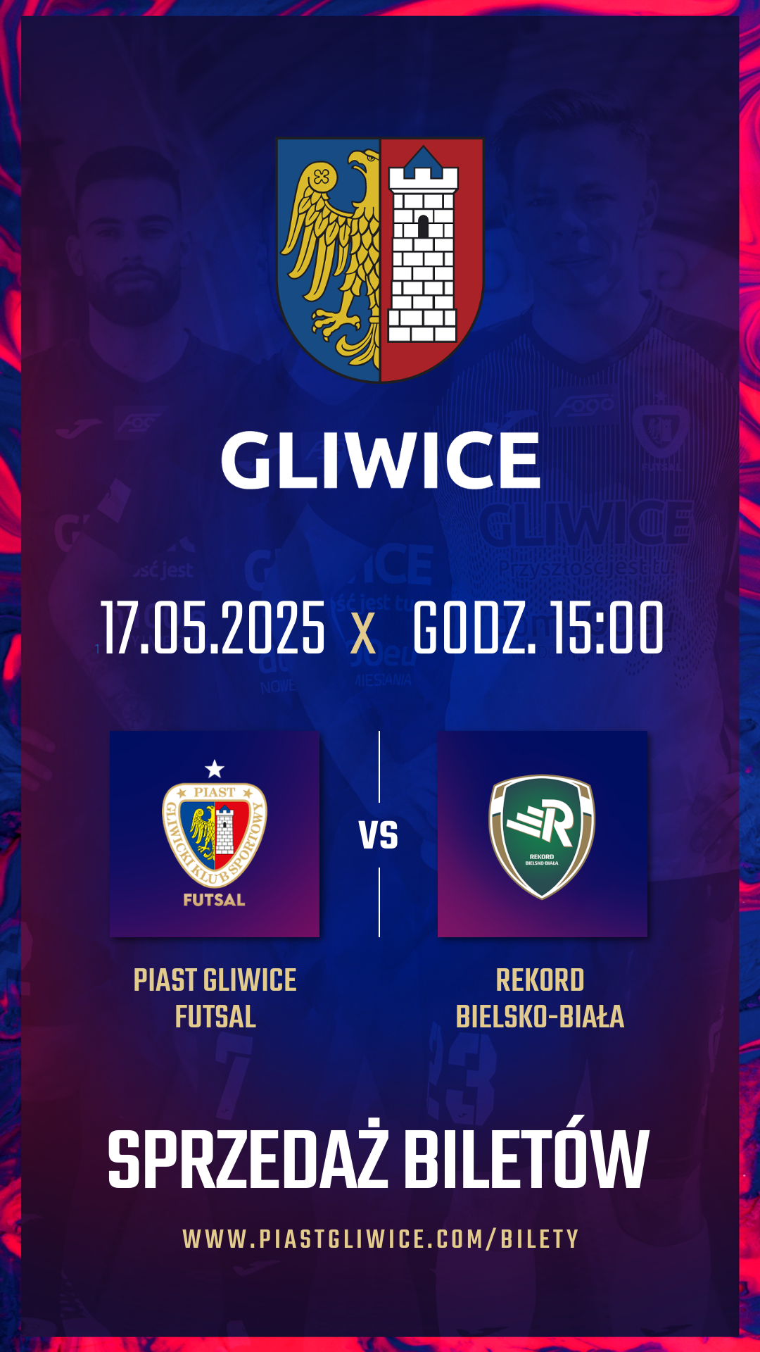 Gliwice, 17.05.2025 x godz. 15.00, sprzedaż biletów