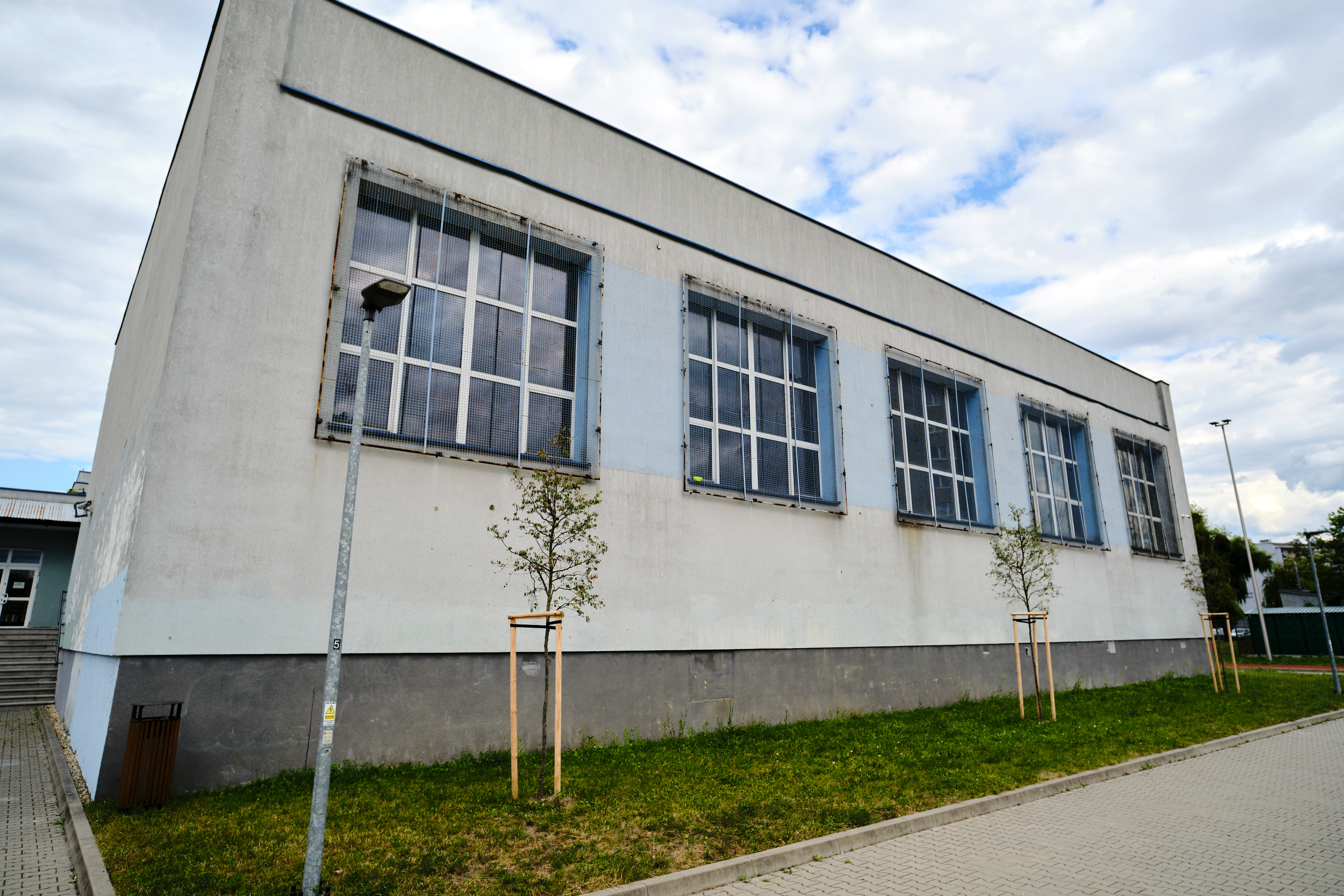 Sala gimnastyczna przy ZSO nr 14