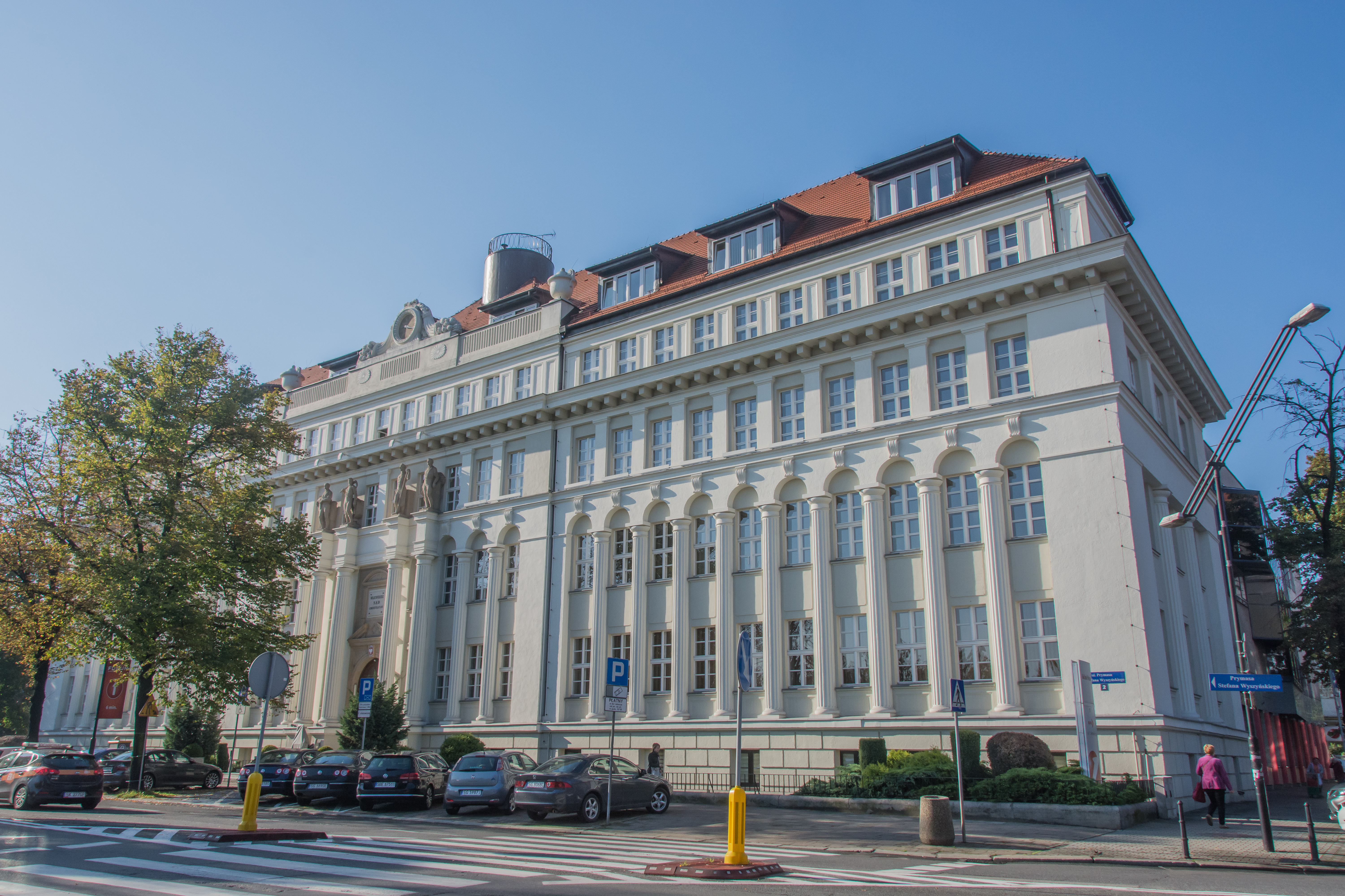 Le tribunal administratif de Voïvodie rue Wyszyńskiego