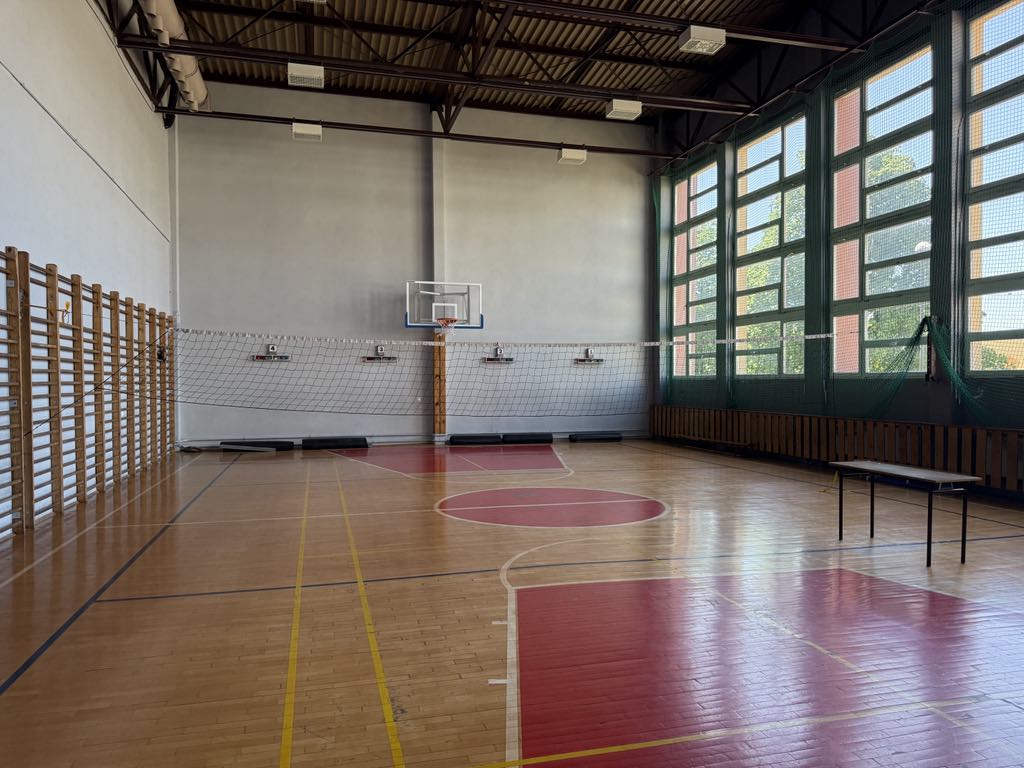 Sala gimnastyczna przy ZSO nr 4