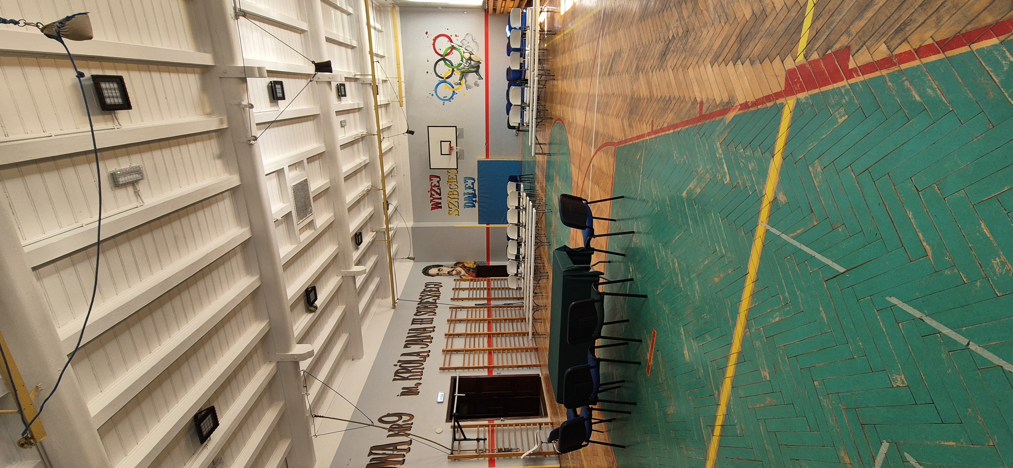 Sala gimnastyczna przy SP nr 9