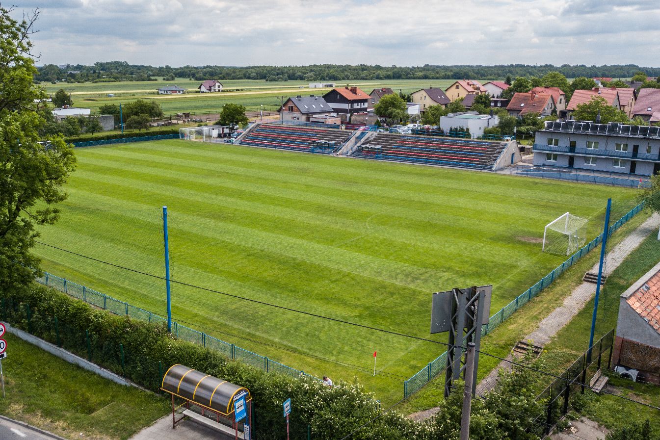 Sports field in Lekarska Street (Ostropa)