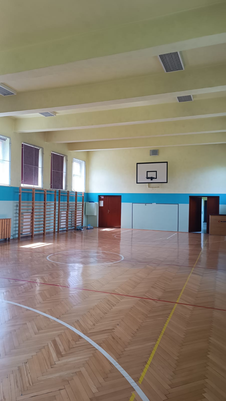 Sala gimnastyczna przy PPP
