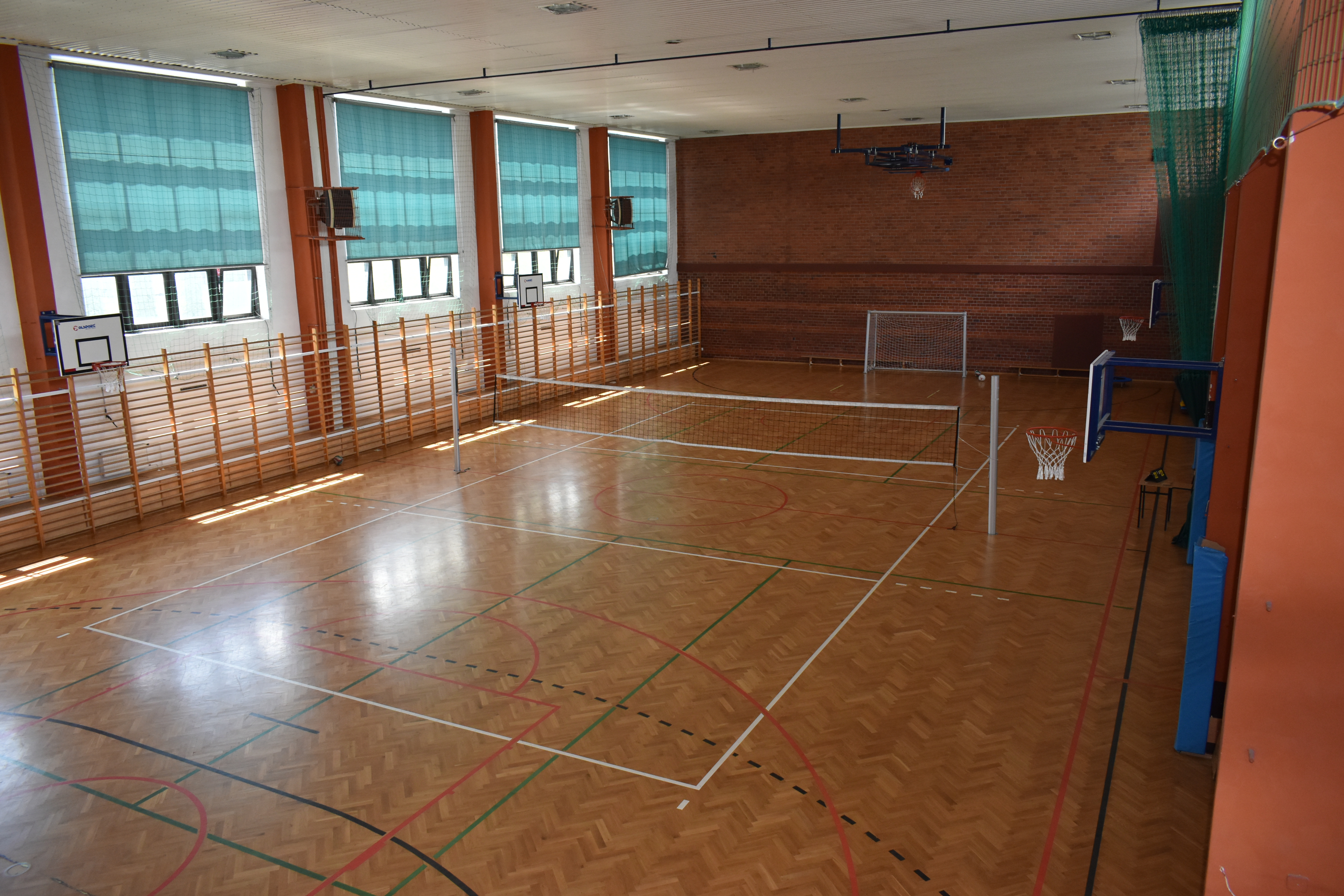 Sala gimnastyczna przy ZSO nr 5