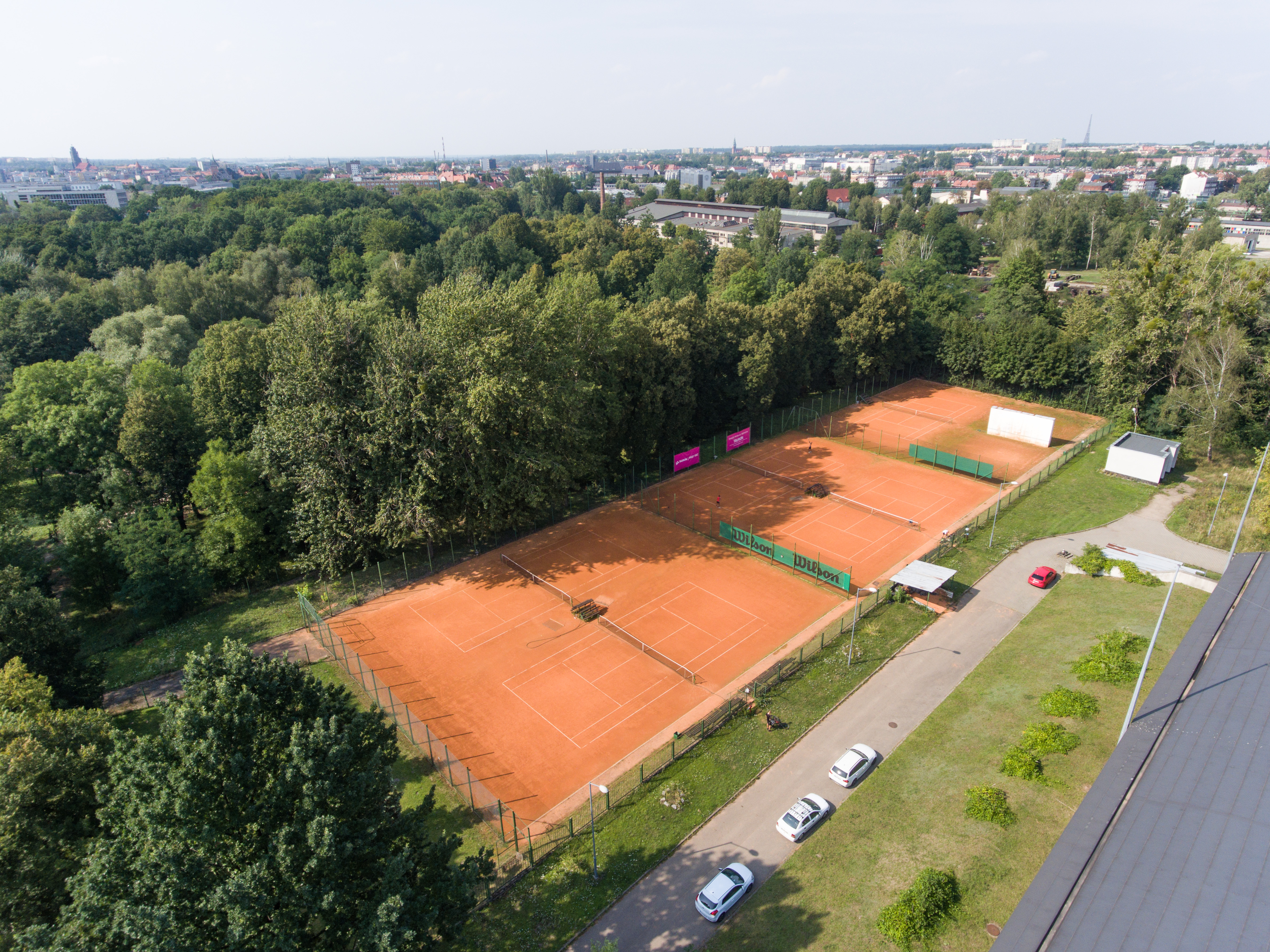 Silesian University of Technology tennis courts