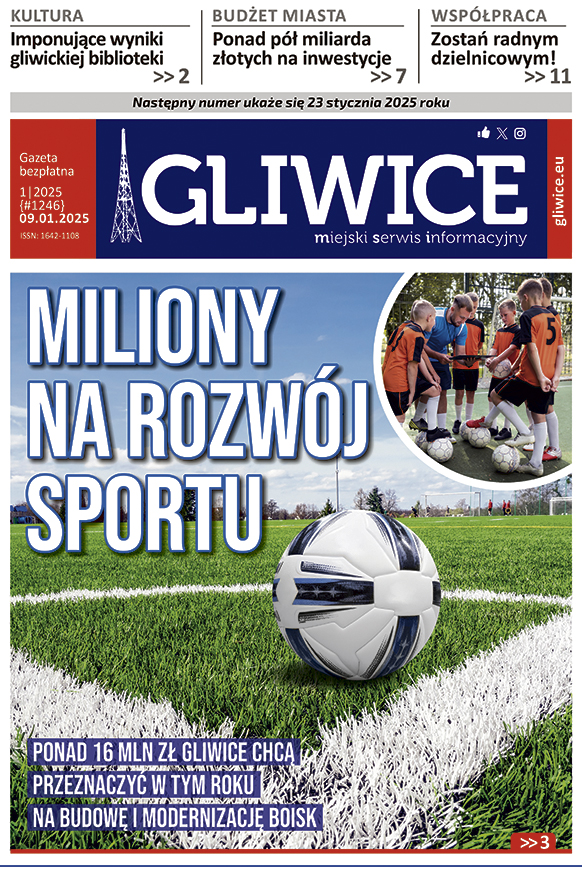 Miejski Serwis Informacyjny - Gliwice, nr 1/2025 z 9 stycznia 2025 r.