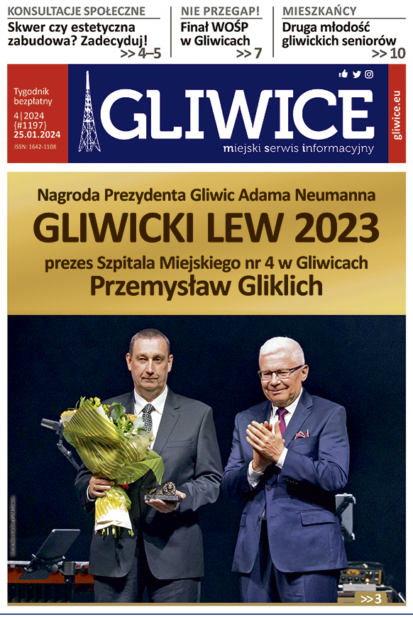 Miejski Serwis Informacyjny - Gliwice, nr 4/2024 z 25 stycznia 2024 r.