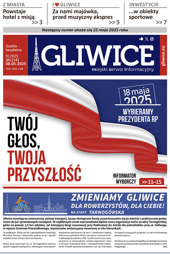 Miejski Serwis Informacyjny - Gliwice, nr 9/2025 z 8 maja 2025 r.