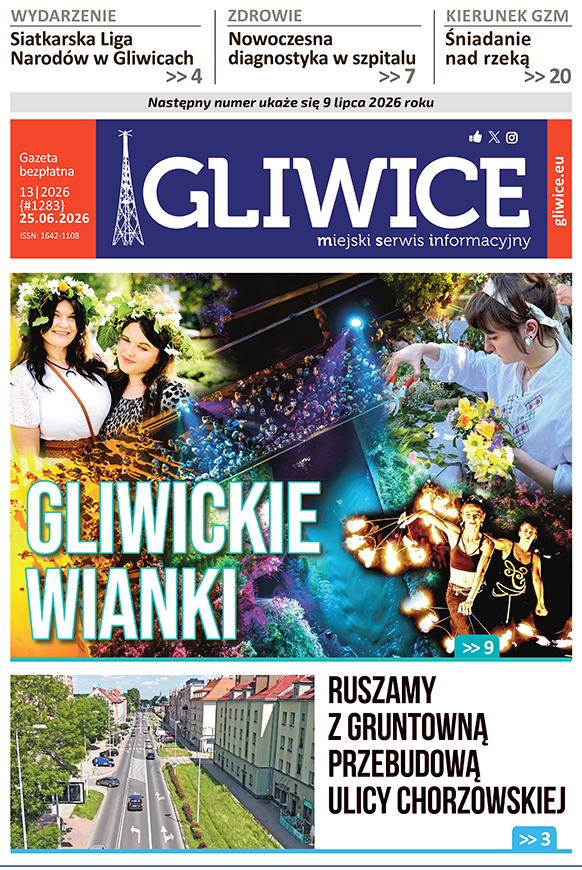 Miejski Serwis Informacyjny - Gliwice, nr 13/2026 z 25 czerwca 2026 r.