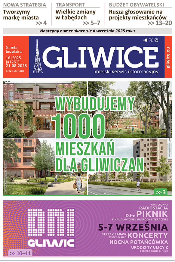 Miejski Serwis Informacyjny - Gliwice, nr 16/2025 z 21 sierpnia 2025 r.