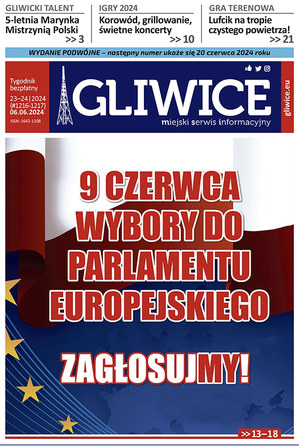 Miejski Serwis Informacyjny - Gliwice, nr 23-24/2024 z 6 czerwca 2024 r.