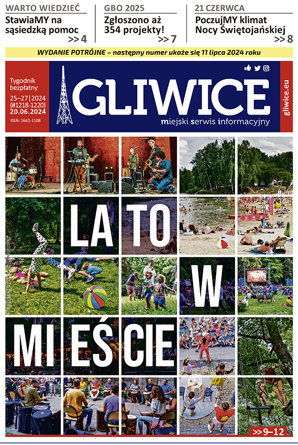 Miejski Serwis Informacyjny - Gliwice, nr 25-27/2024 z 20 czerwca 2024 r.
