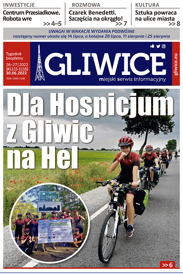 Miejski Serwis Informacyjny - Gliwice, nr 26-27/2022 z 30 czerwca 2022 r.