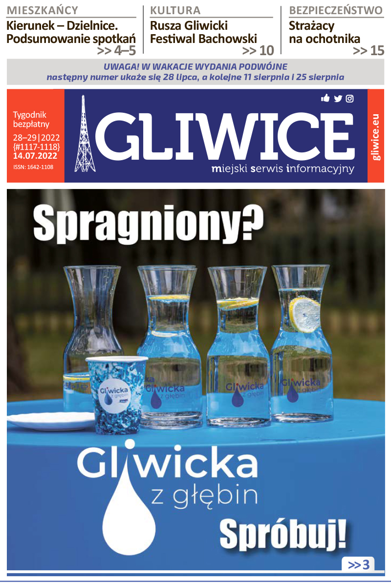 Miejski Serwis Informacyjny – GLIWICE nr 28-29/2022 z 14 lipca 2022 r.