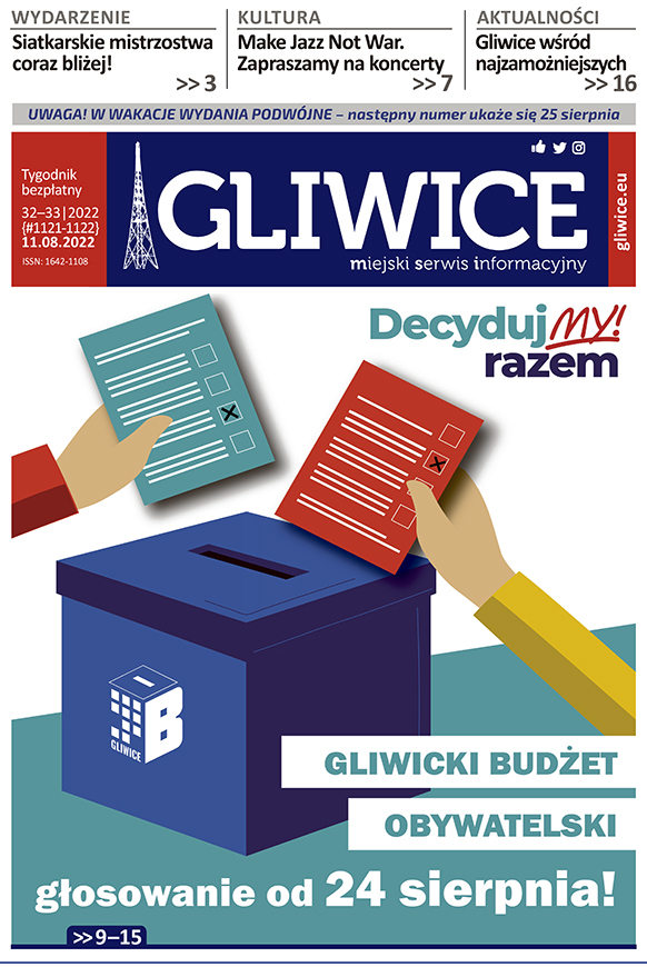 Miejski Serwis Informacyjny - Gliwice, nr 32-33/2022 z 11 sierpnia 2022 r.