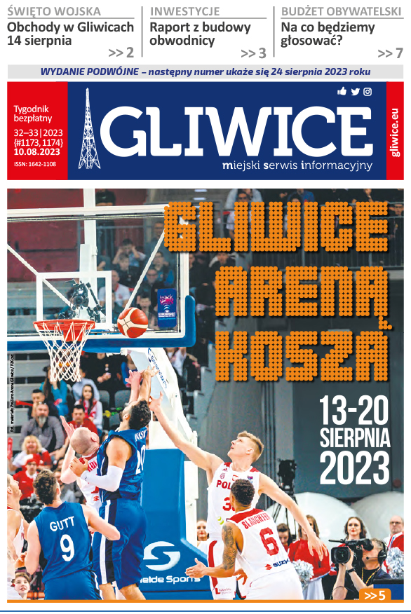 Miejski Serwis Informacyjny – Gliwice, nr 32-33/2023 z 10 sierpnia 2023 r.