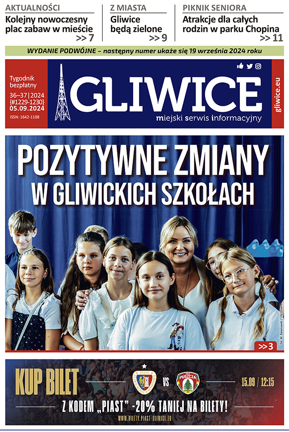 Miejski Serwis Informacyjny - Gliwice, nr 36-37/2024 z 5 września 2024 r.