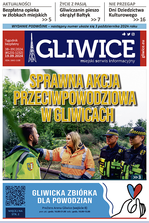 Miejski Serwis Informacyjny - Gliwice, nr 38-39/2024 z 19 września 2024 r.