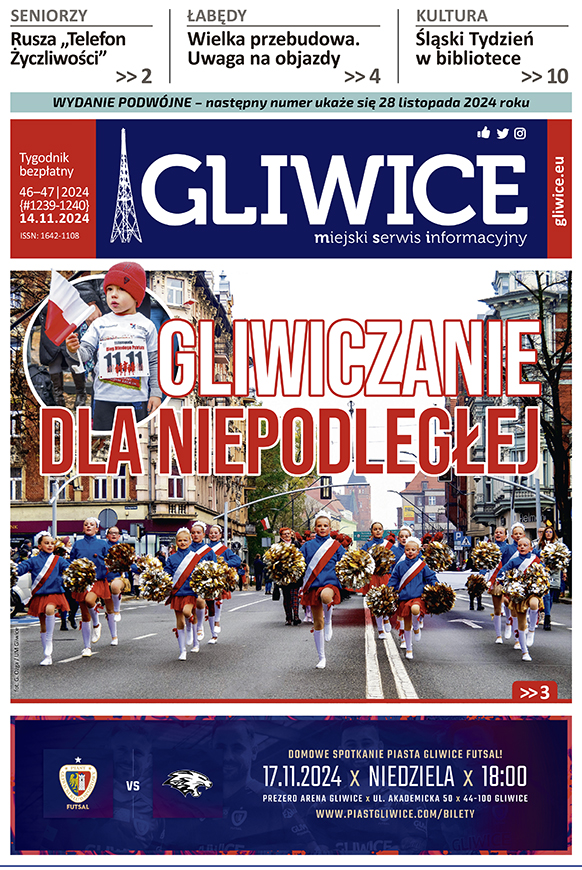 Miejski Serwis Informacyjny - Gliwice, nr 46-47/2024 z 14 listopada 2024 r.