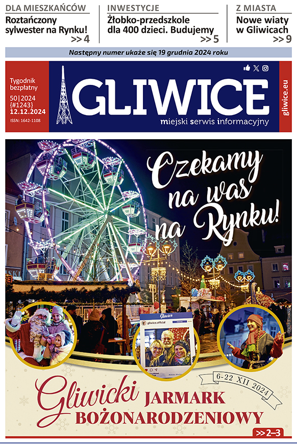 Miejski Serwis Informacyjny - Gliwice, nr 50/2024 z 12 grudnia 2024 r.