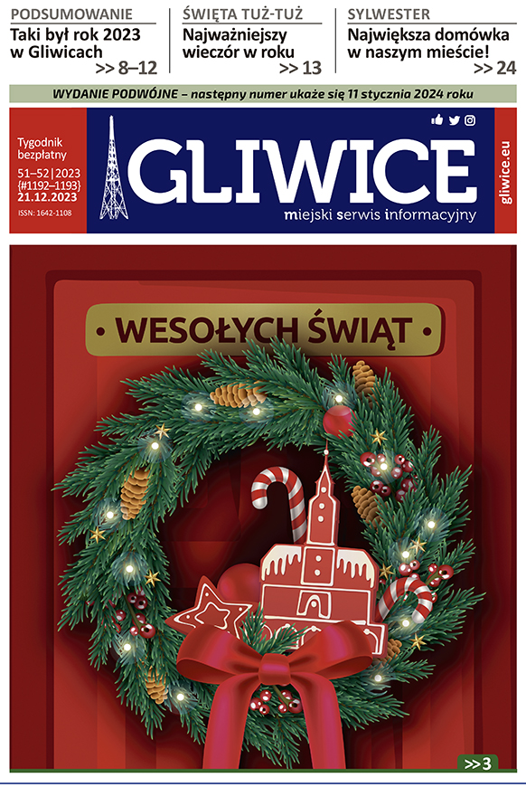 Miejski Serwis Informacyjny - Gliwice, nr 51-52/2023 z 21 grudnia 2023 r.