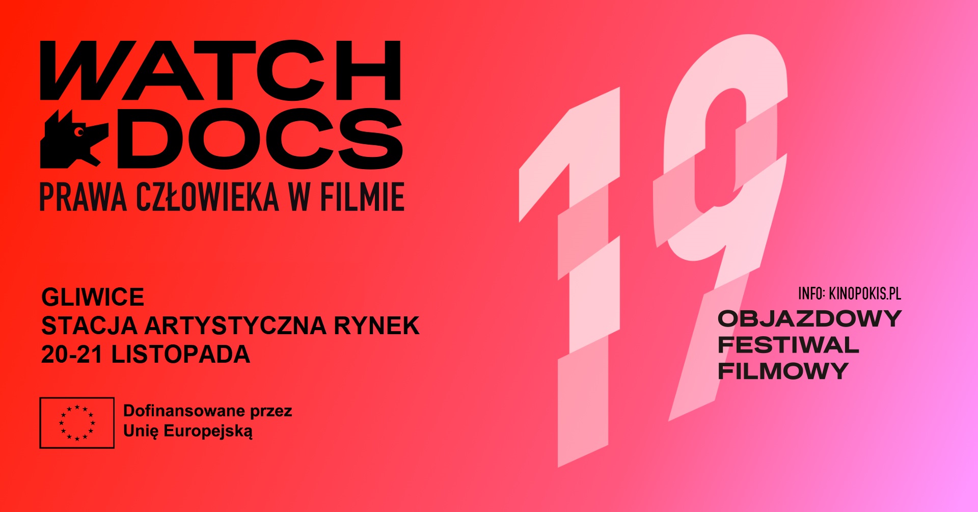 19. Objazdowy Festiwal Filmowy Watch Docs – Gliwice 2021