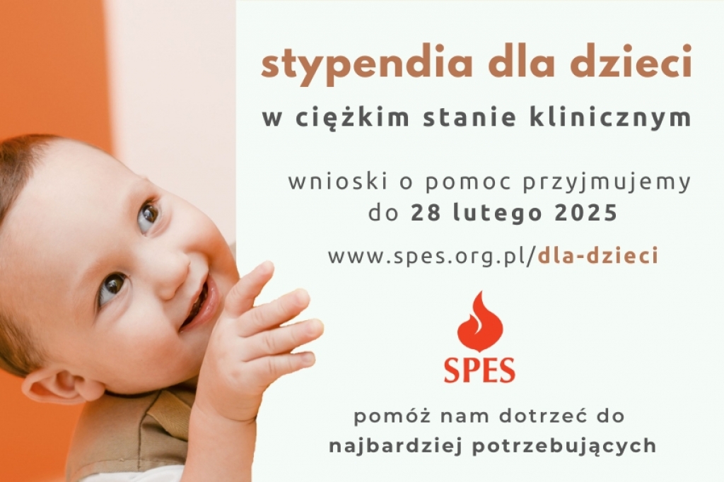 Stypendia dla dzieci w ciężkim stanie klinicznym