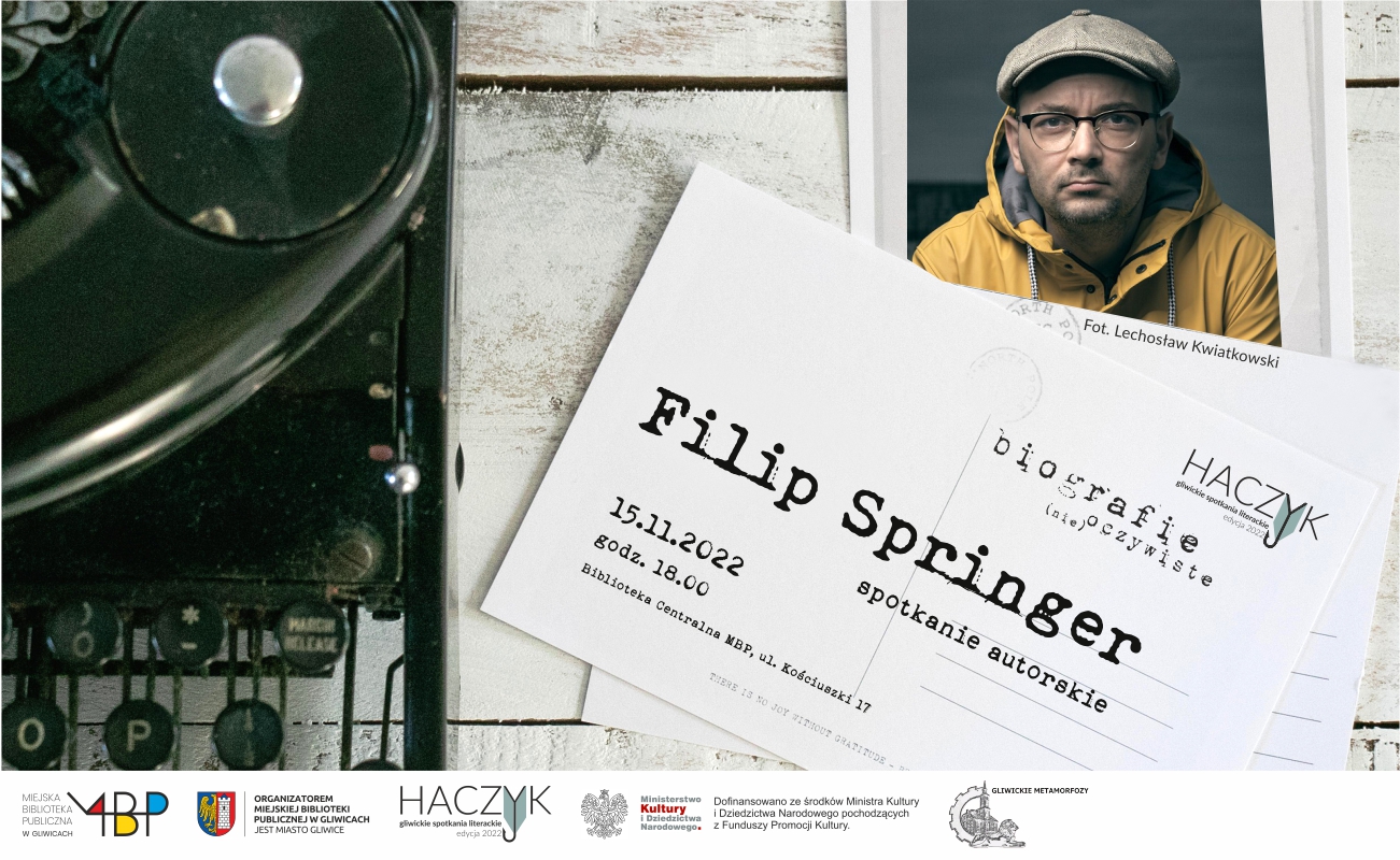 FILIP SPRINGER – SPOTKANIE AUTORSKIE