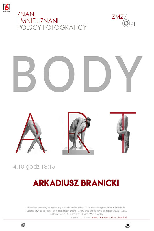 Wystawa fotografii Arkadiusza Branickiego "Body art"