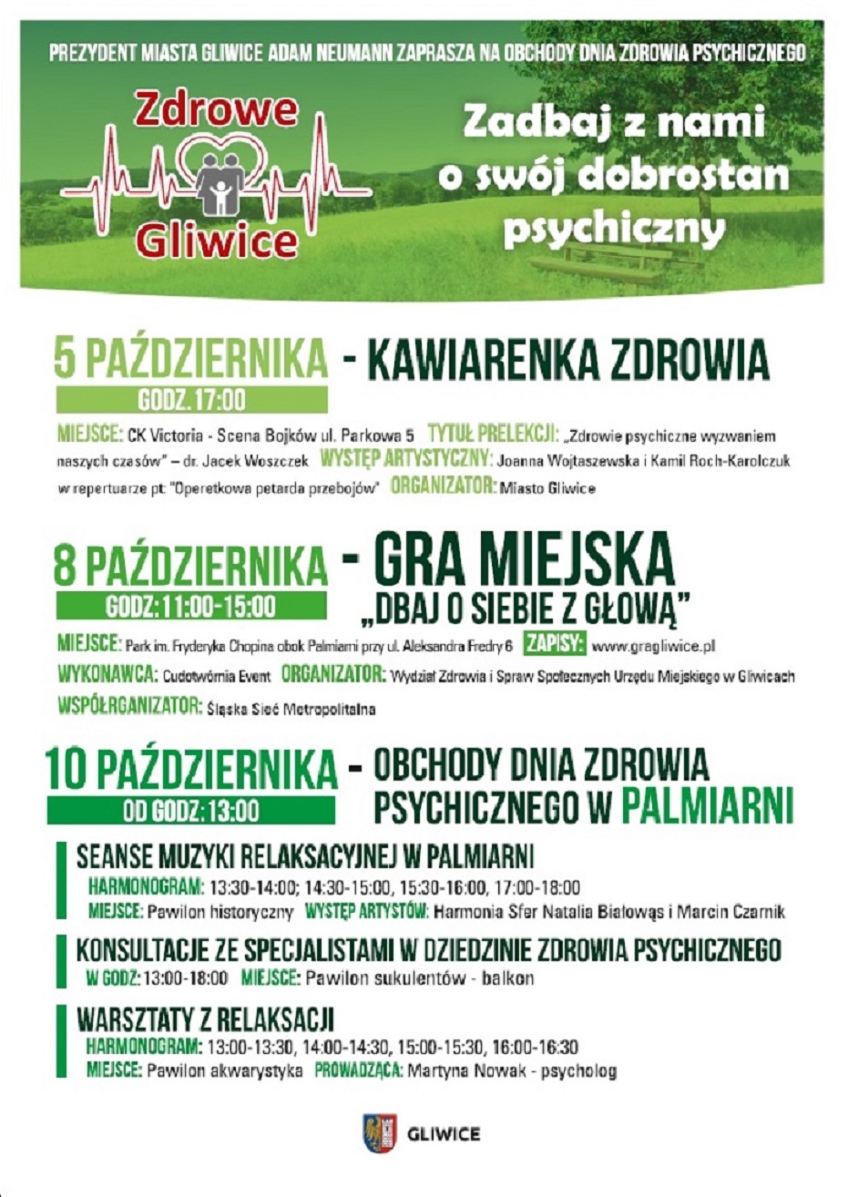 Dzień Zdrowia Psychicznego w Gliwicach