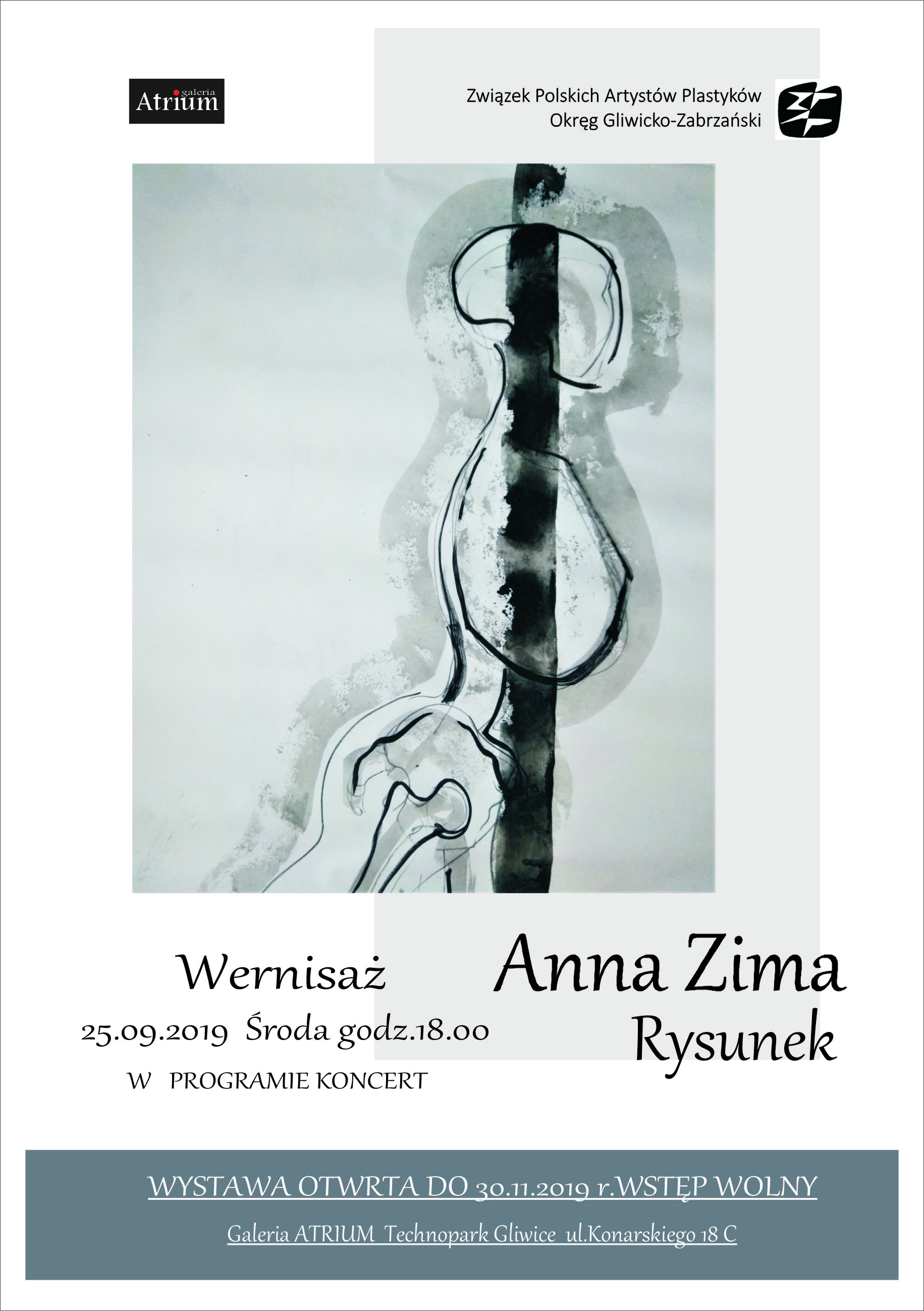 Wernisaż wystawy Anny Zimy