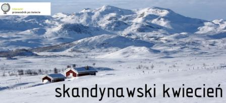 Skandynawski kwiecień: Ślady na śniegu