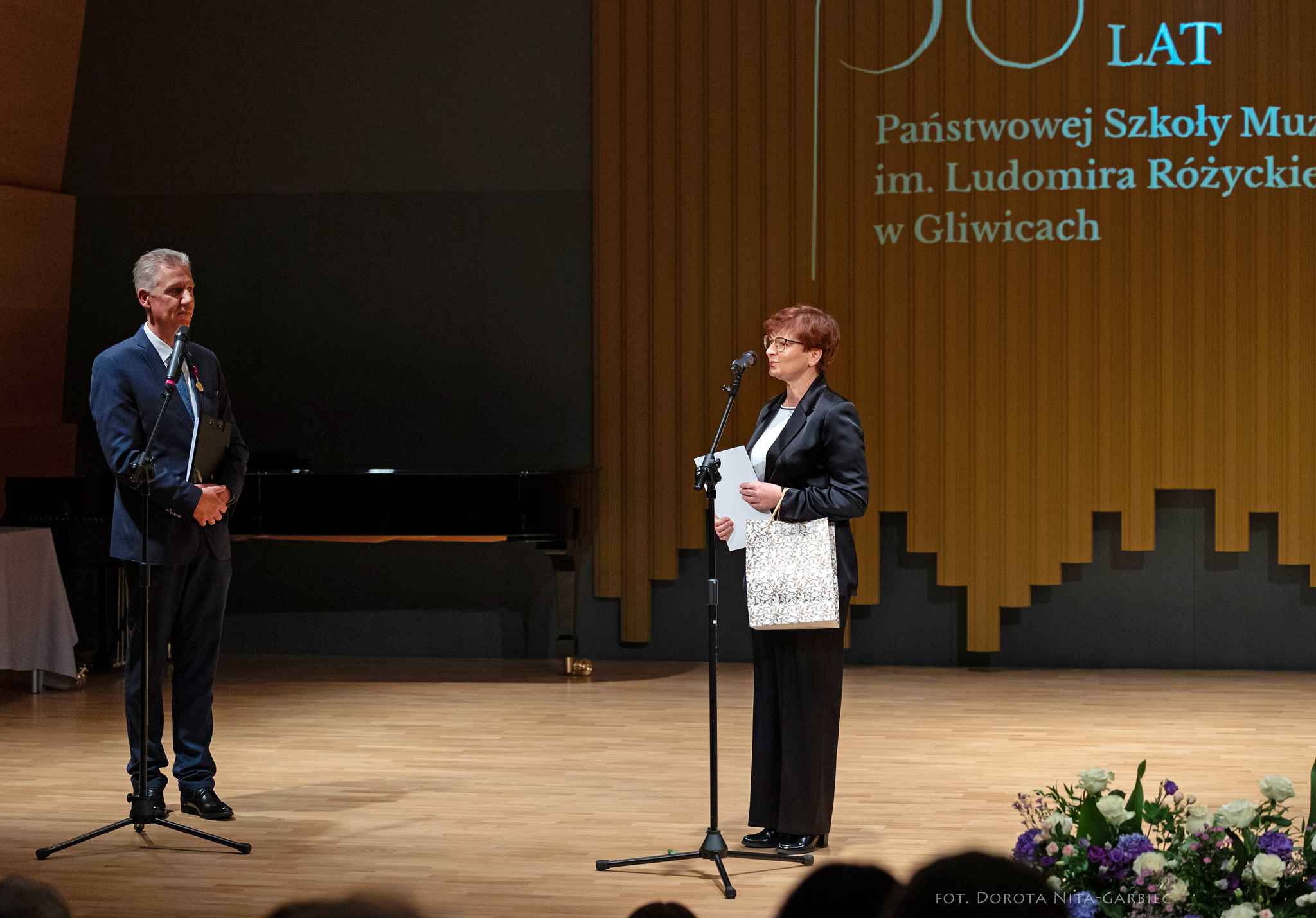 Obchody 80-lecia Państwowej Szkoły Muzycznej I i II st. im. Ludomira Różyckiego w Gliwicach