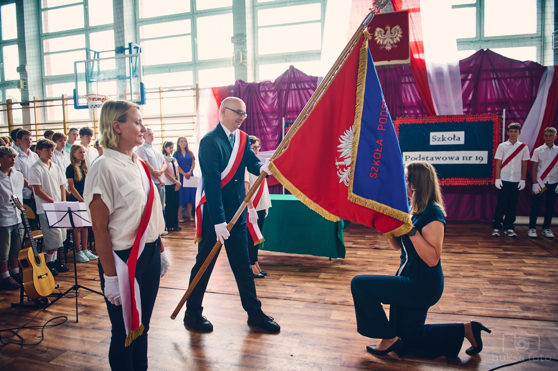 Uroczystość nadania sztandaru Uroczystość nadania sztandaru