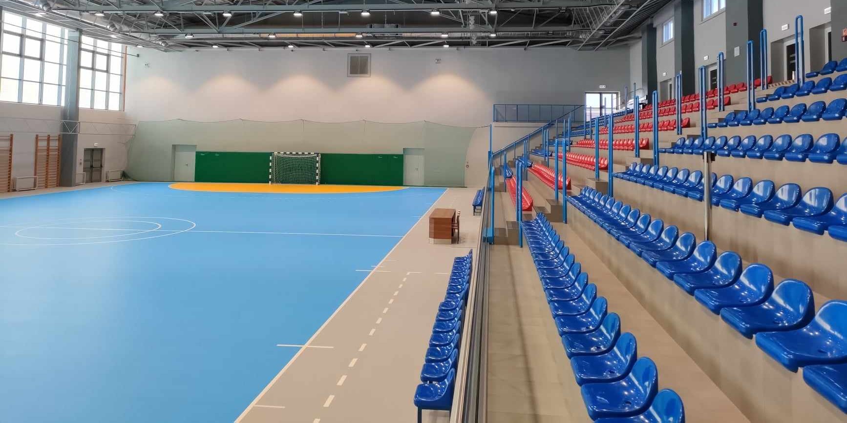 Hala widowiskowo-sportowa "Sośnica" im. J. Wojewódzkiego.