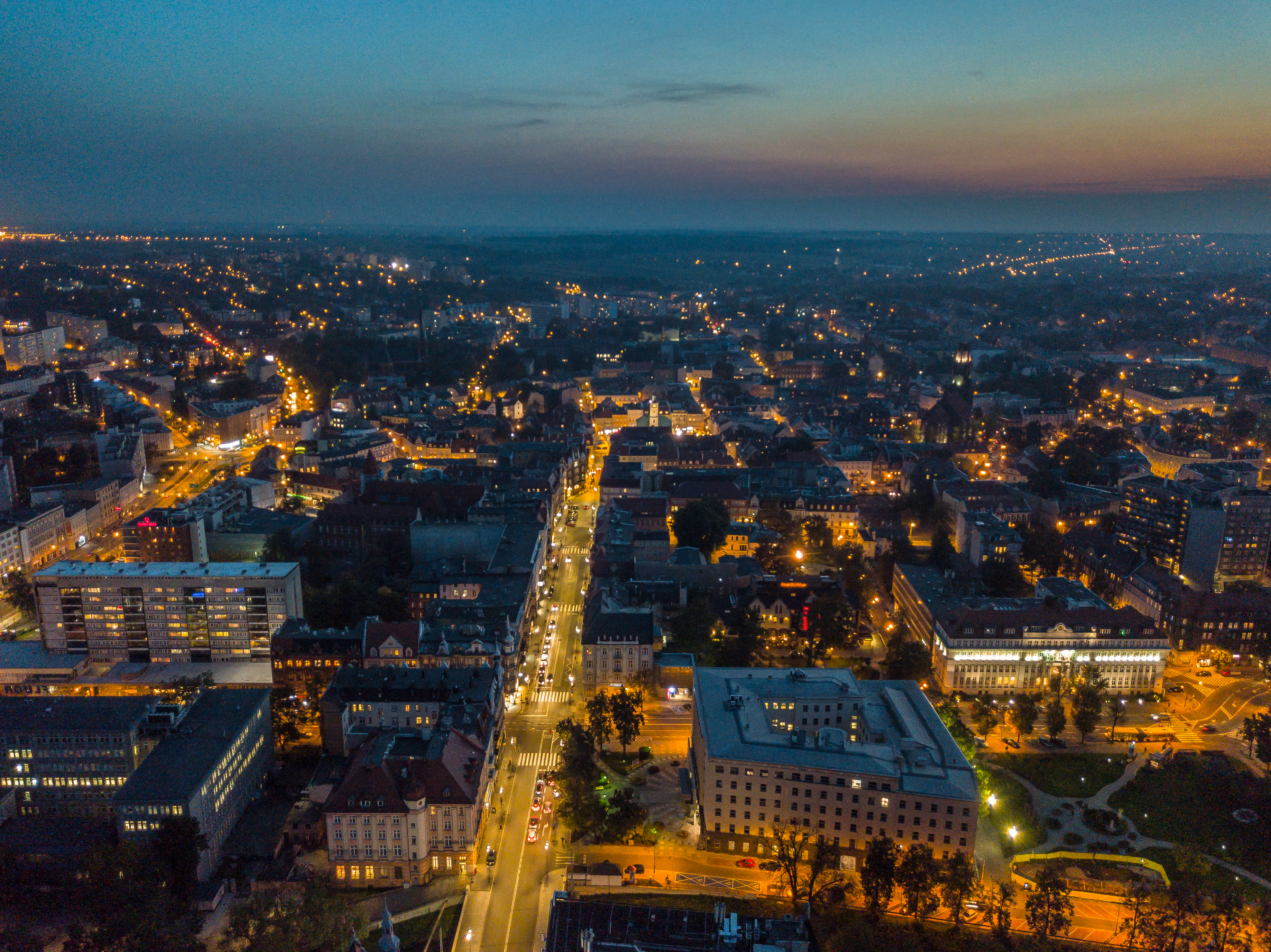 Eko-Światło w Gliwicach - Modernizacja i budowa oświetlenia ulicznego